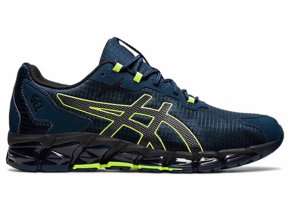 Asics GEL-QUANTUM 360 6 Men's Sneakers Black / Blue | HZG308725