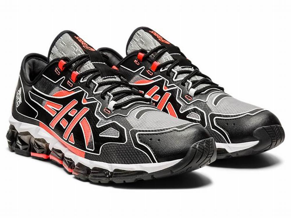 Asics GEL-QUANTUM 360 6 Men's Sneakers Black / Orange | NIK730459