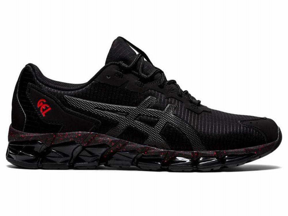 Asics GEL-QUANTUM 360 6 Men's Sneakers Black / Red | RCQ083429