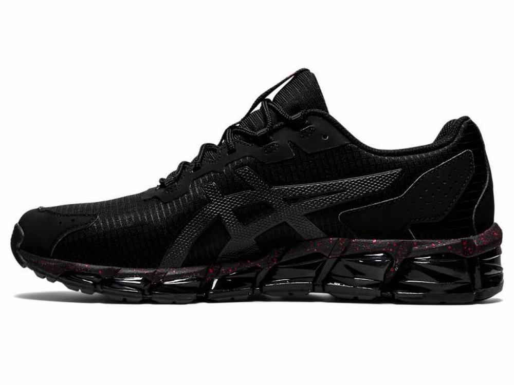 Asics GEL-QUANTUM 360 6 Men's Sneakers Black / Red | RCQ083429