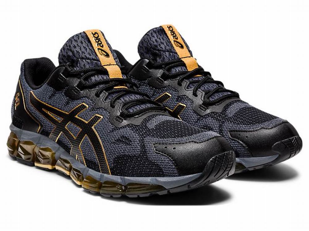 Asics GEL-QUANTUM 360 6 Men's Sneakers Black | RFX375804