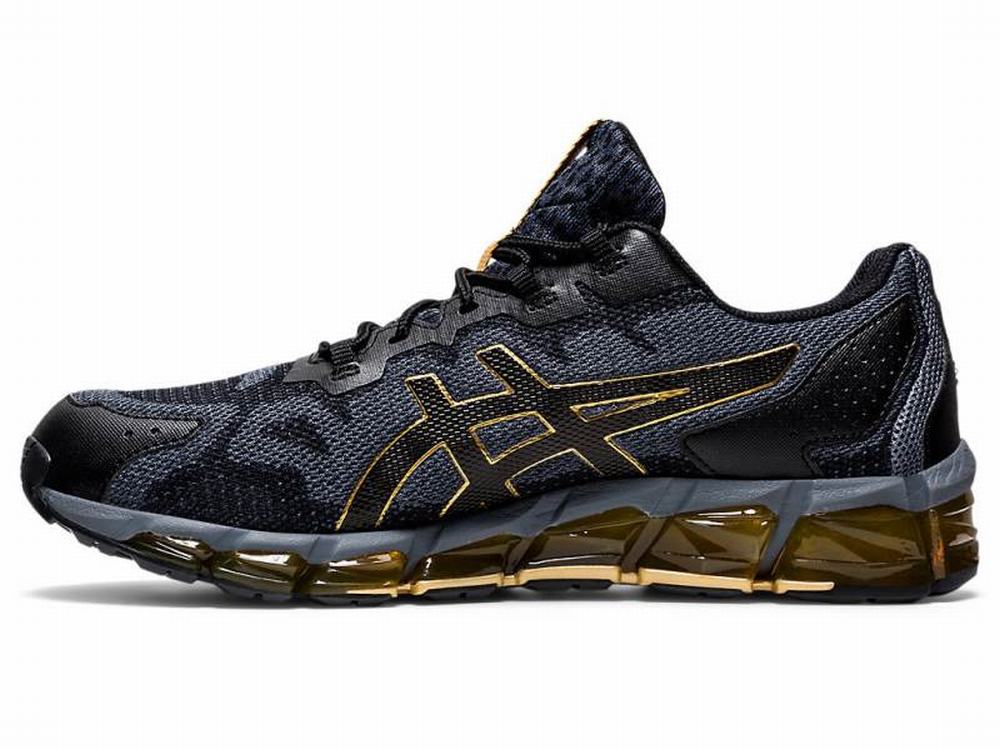 Asics GEL-QUANTUM 360 6 Men's Sneakers Black | RFX375804