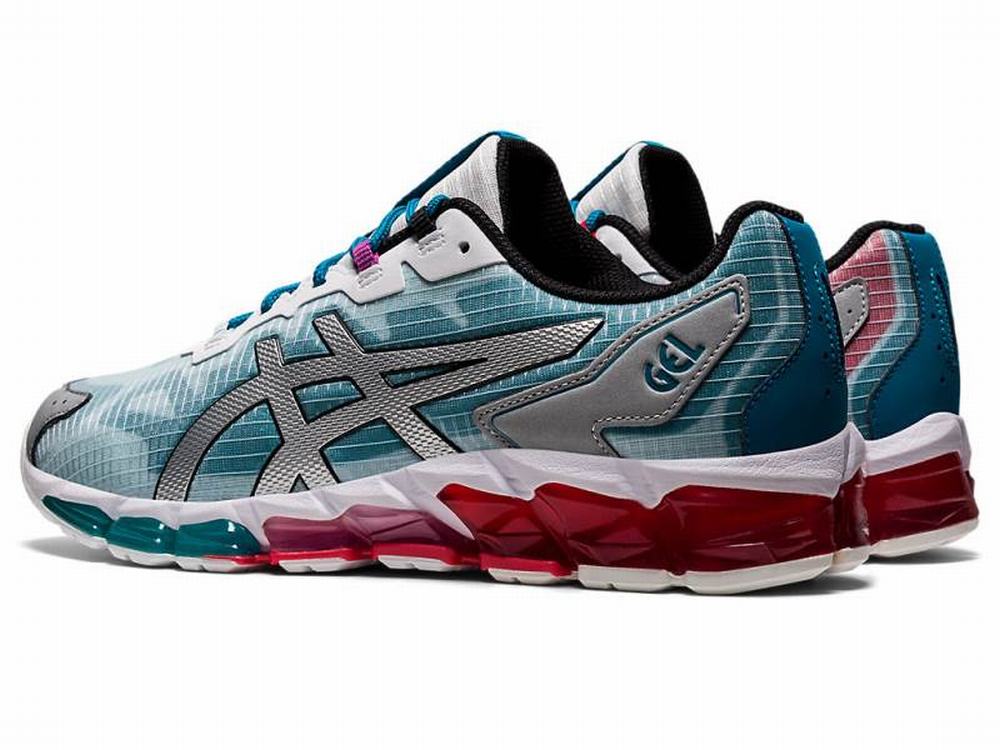 Asics GEL-QUANTUM 360 6 Men's Sneakers Red / Grey / Blue | BRH502374