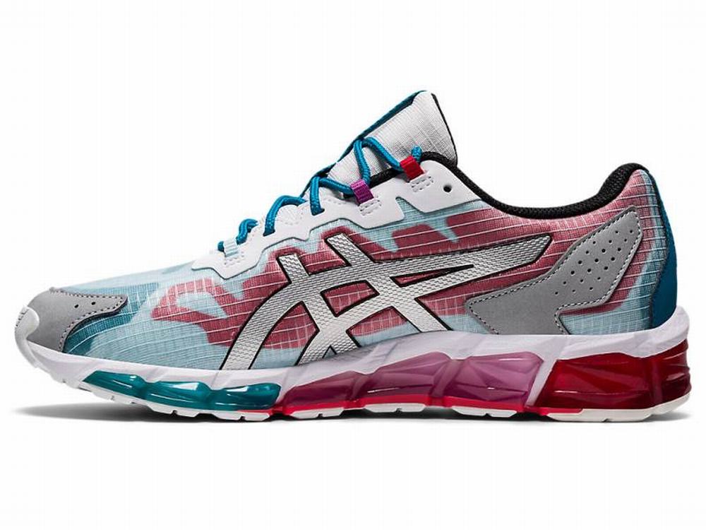 Asics GEL-QUANTUM 360 6 Men's Sneakers Red / Grey / Blue | BRH502374