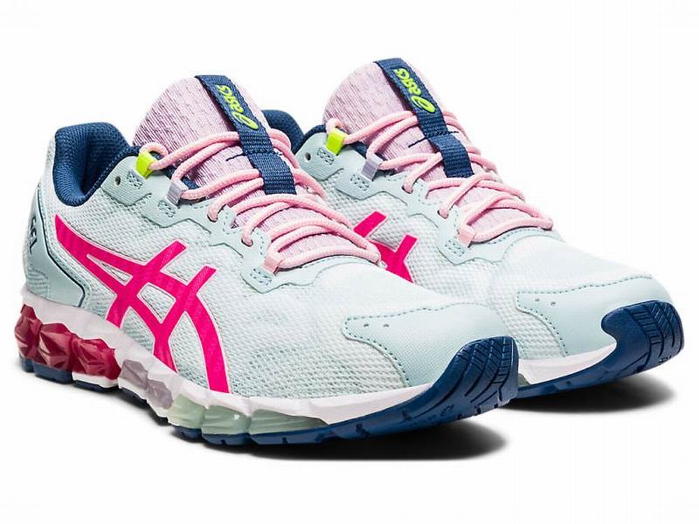 Asics GEL-QUANTUM 360 6 Women's Sneakers Light Turquoise / Pink | BNR517680