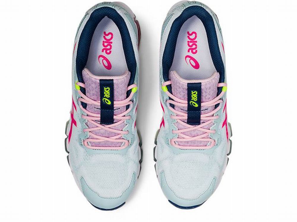 Asics GEL-QUANTUM 360 6 Women's Sneakers Light Turquoise / Pink | BNR517680