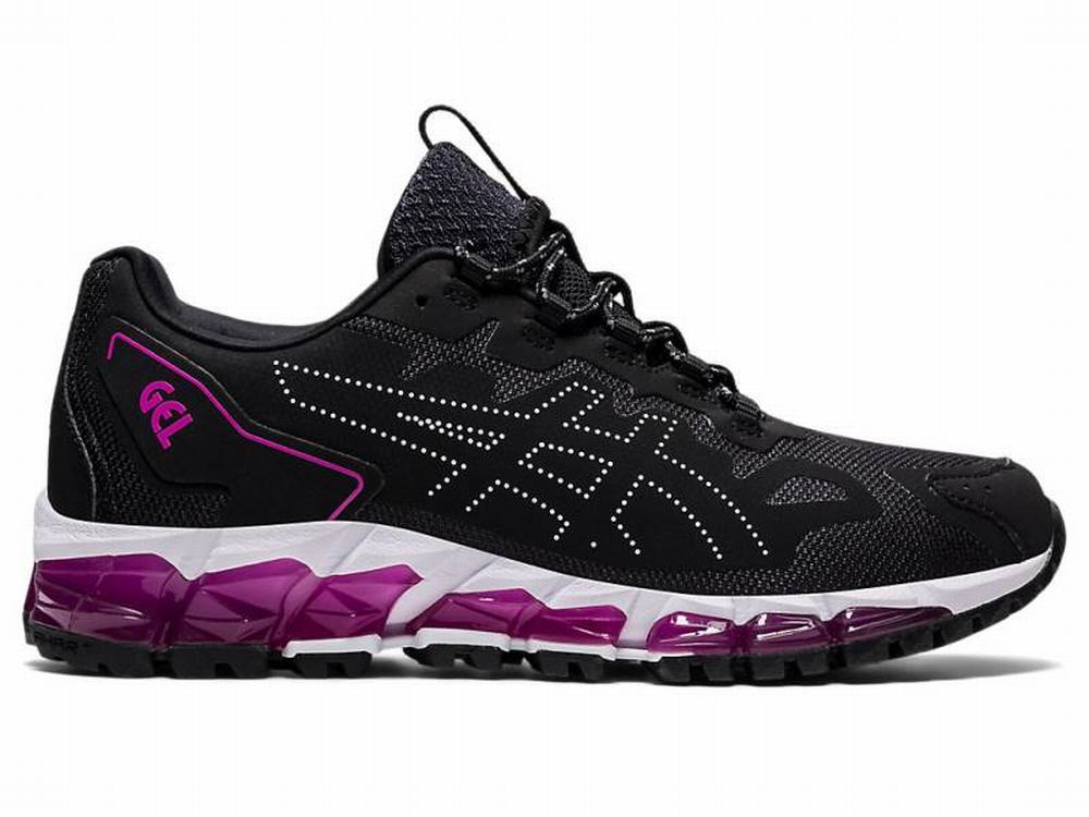 Asics GEL-QUANTUM 360 6 Women's Sneakers Black / Purple | ELX104872