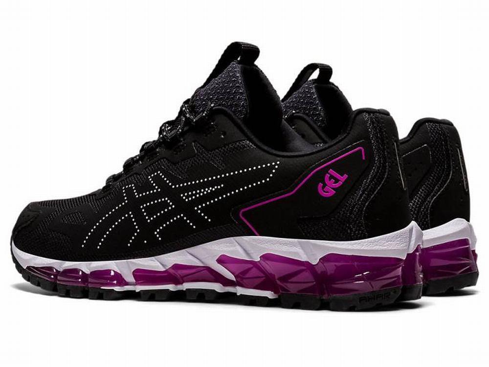 Asics GEL-QUANTUM 360 6 Women's Sneakers Black / Purple | ELX104872