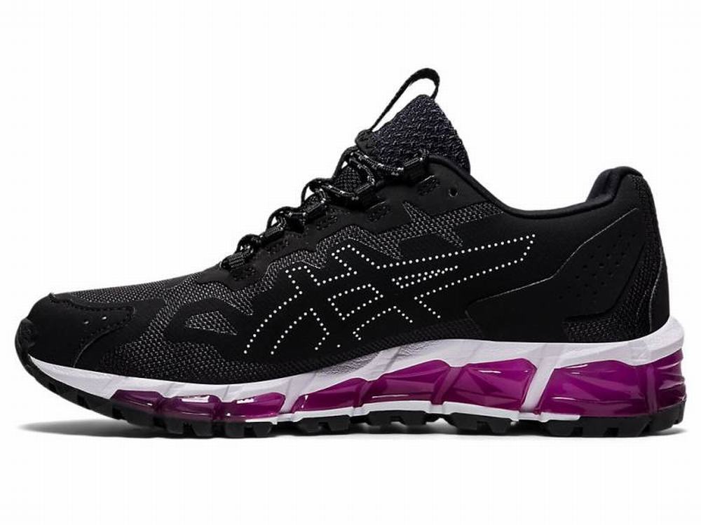 Asics GEL-QUANTUM 360 6 Women's Sneakers Black / Purple | ELX104872