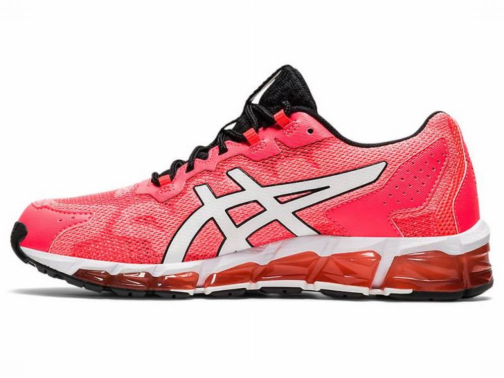 Asics GEL-QUANTUM 360 6 Women's Sneakers Orange / Red / White | LUJ504893