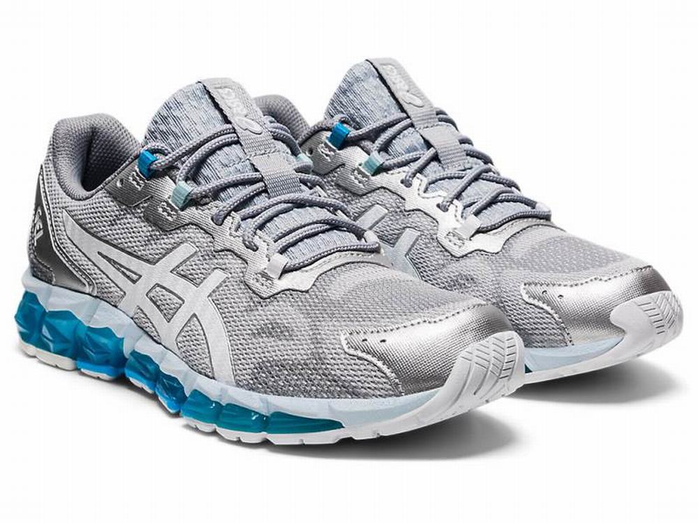 Asics GEL-QUANTUM 360 6 Women's Sneakers Grey / Blue | RLN087359