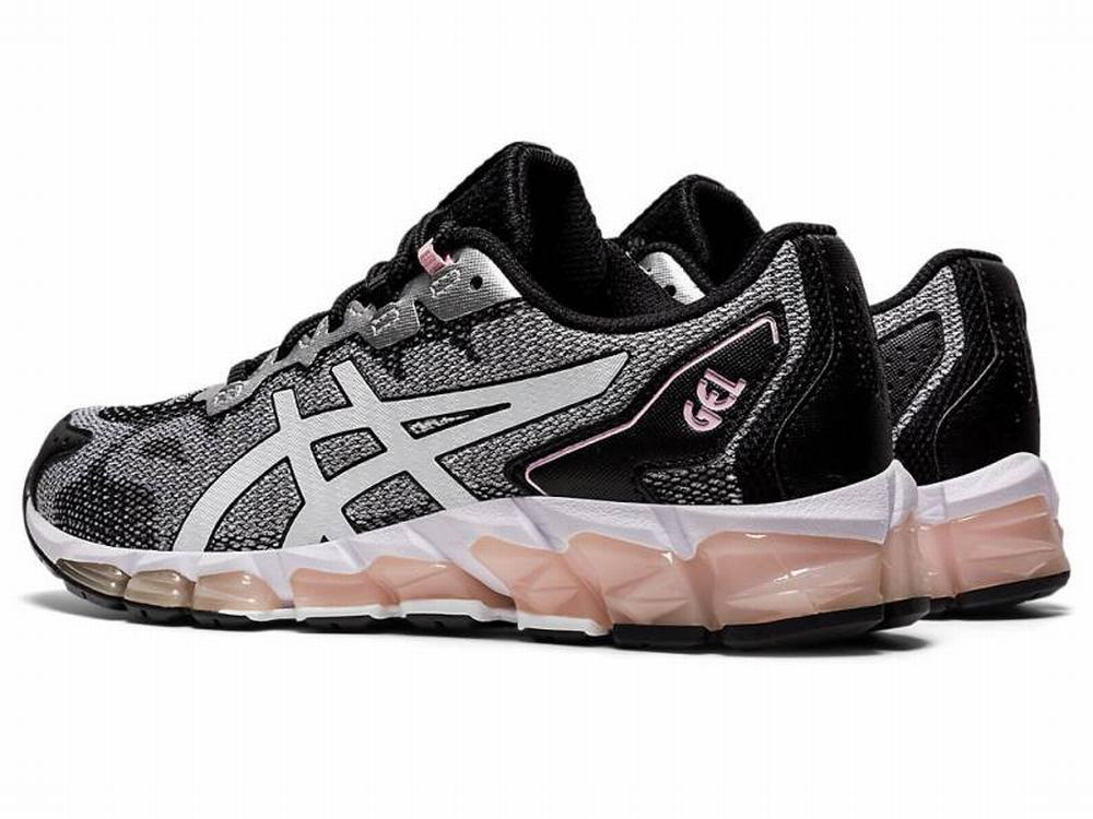 Asics GEL-QUANTUM 360 6 Women's Sneakers Black / White | YVK958627