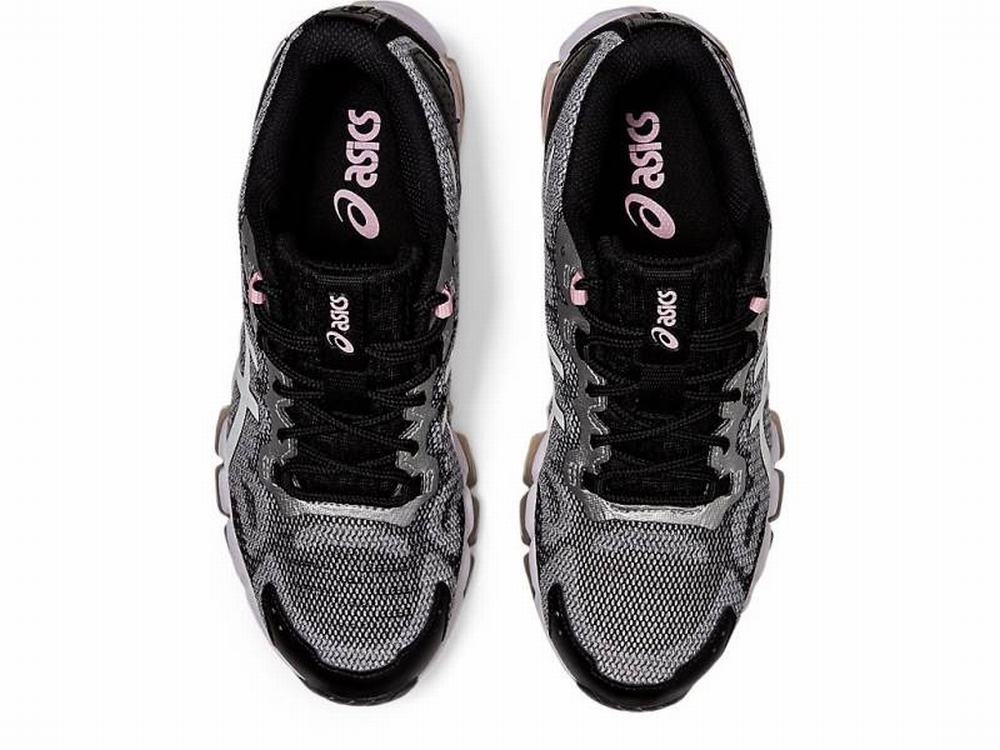 Asics GEL-QUANTUM 360 6 Women's Sneakers Black / White | YVK958627