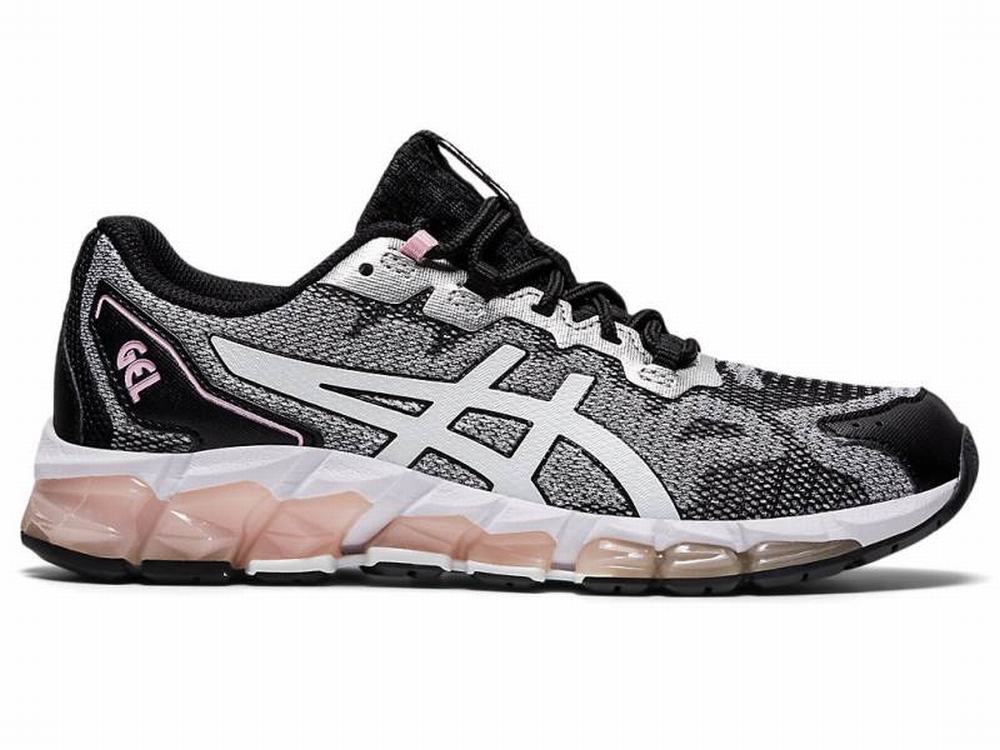 Asics GEL-QUANTUM 360 6 Women\'s Sneakers Black / White | YVK958627