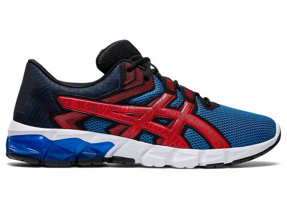 Asics GEL-QUANTUM 90 2 Men's Sneakers Blue / Red | VEH546302