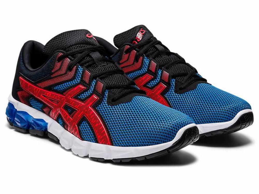 Asics GEL-QUANTUM 90 2 Men's Sneakers Blue / Red | VEH546302