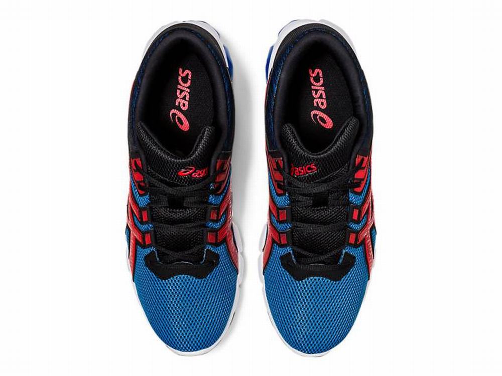 Asics GEL-QUANTUM 90 2 Men's Sneakers Blue / Red | VEH546302