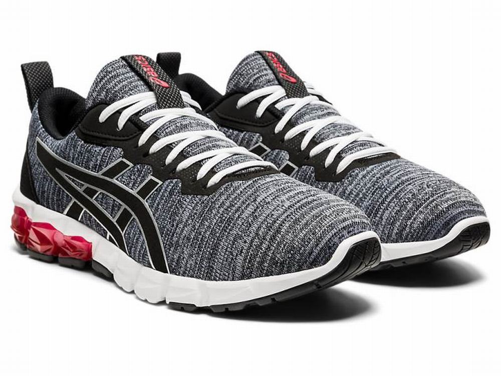 Asics GEL-QUANTUM 90 2 STREET Men's Sneakers Grey / Red | NCX153498