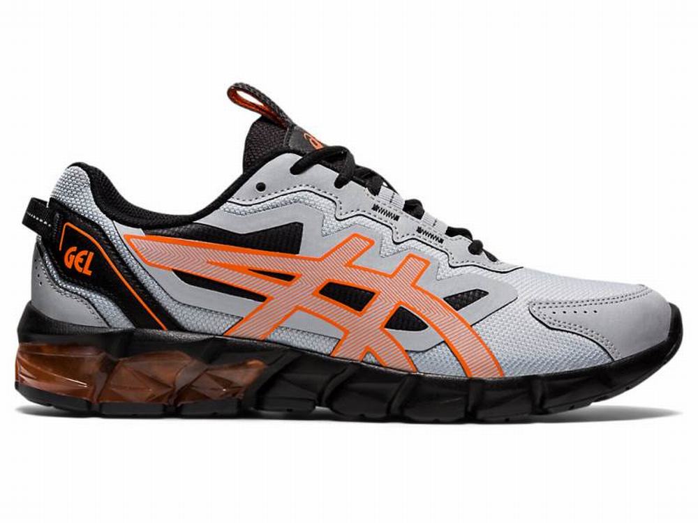 Asics GEL-QUANTUM 90 3 Men's Sneakers Grey / Orange | MPC276409