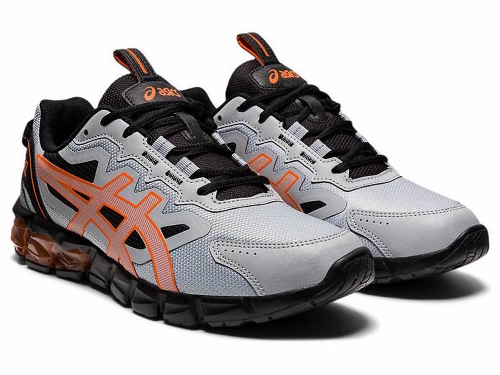 Asics GEL-QUANTUM 90 3 Men's Sneakers Grey / Orange | MPC276409