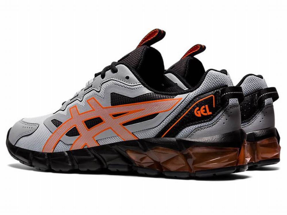 Asics GEL-QUANTUM 90 3 Men's Sneakers Grey / Orange | MPC276409