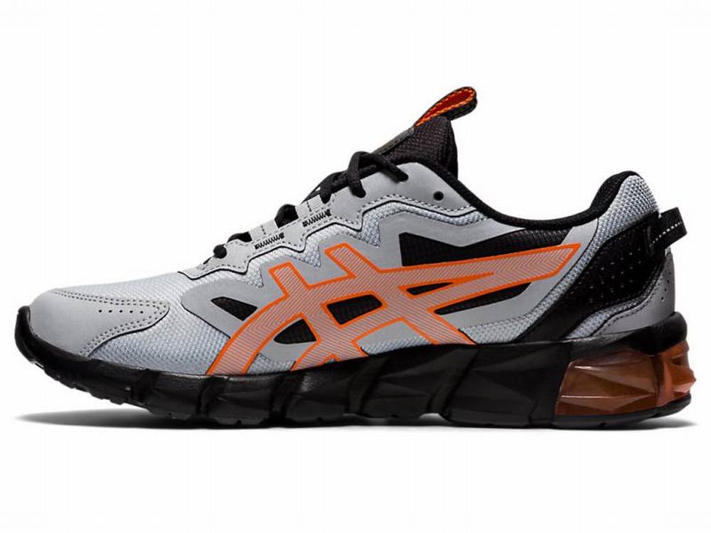 Asics GEL-QUANTUM 90 3 Men's Sneakers Grey / Orange | MPC276409