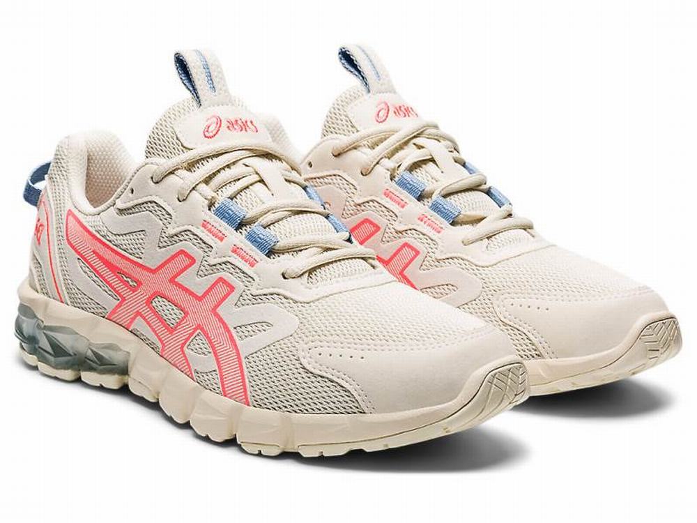 Asics GEL-QUANTUM 90 3 Women's Sneakers Coral | BOW957608