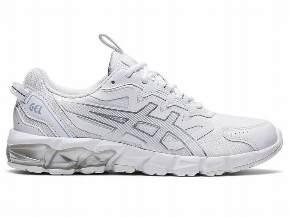 Asics GEL-QUANTUM 90 3 Women's Sneakers White / Silver | NZS301754