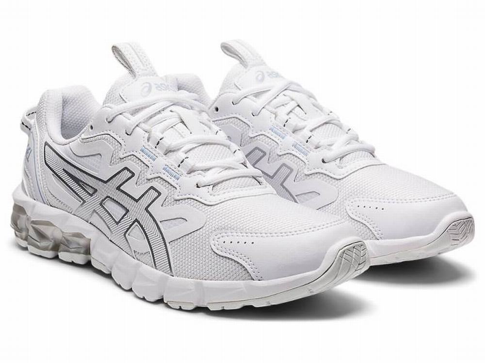 Asics GEL-QUANTUM 90 3 Women's Sneakers White / Silver | NZS301754