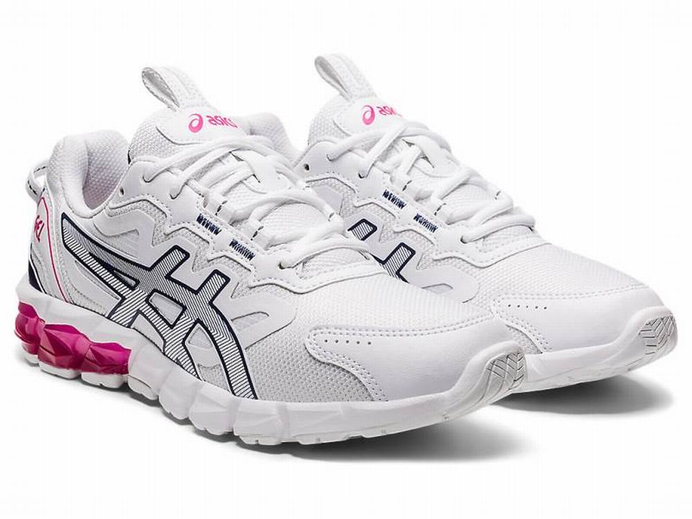 Asics GEL-QUANTUM 90 3 Women's Sneakers White / Blue | YTB360918