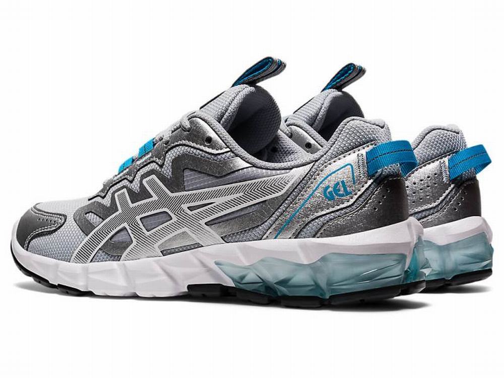 Asics GEL-QUANTUM 90 3 Women's Sneakers Silver / Blue | ZUG674189