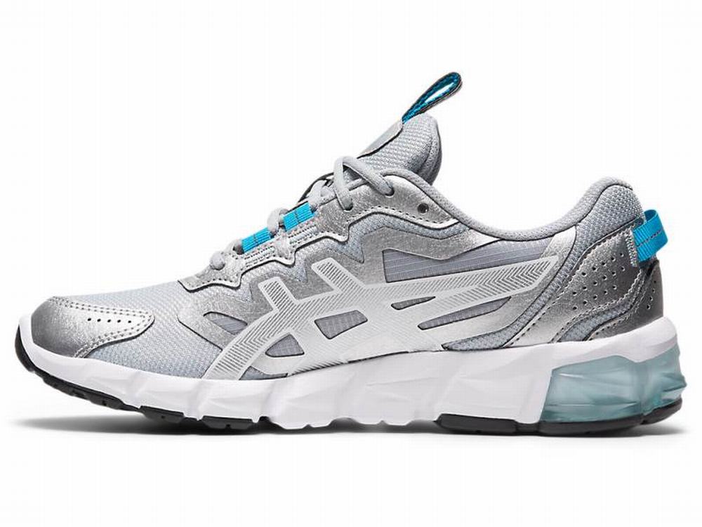 Asics GEL-QUANTUM 90 3 Women's Sneakers Silver / Blue | ZUG674189