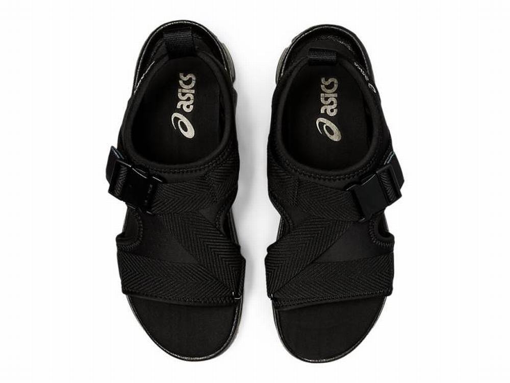 Asics GEL-QUANTUM 90 SD Men's Sandals Black | NWX768315