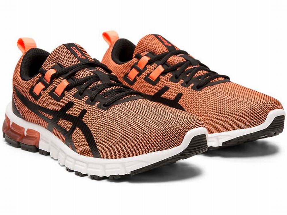 Asics GEL-QUANTUM 90 Women's Sneakers Orange / Coral / Black | VYZ186325