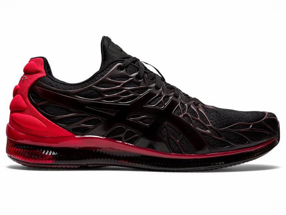 Asics GEL-QUANTUM INFINITY 2 Men's Sneakers Black / Red | EJG107839