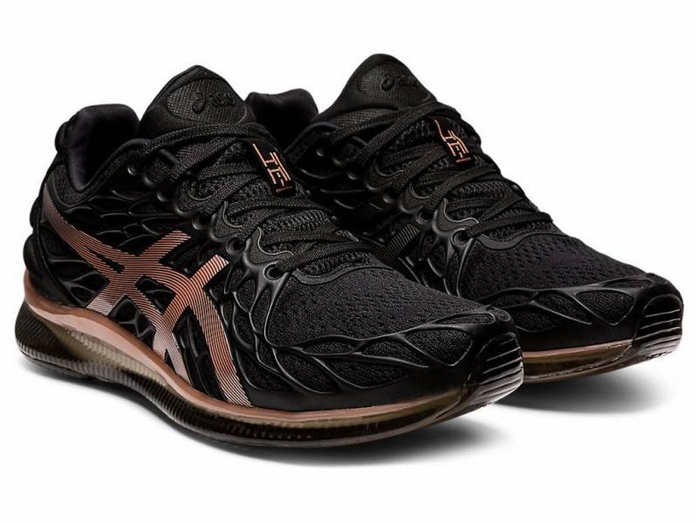 Asics GEL-QUANTUM INFINITY 2 Women's Sneakers Black / Rose / Gold | URY471832