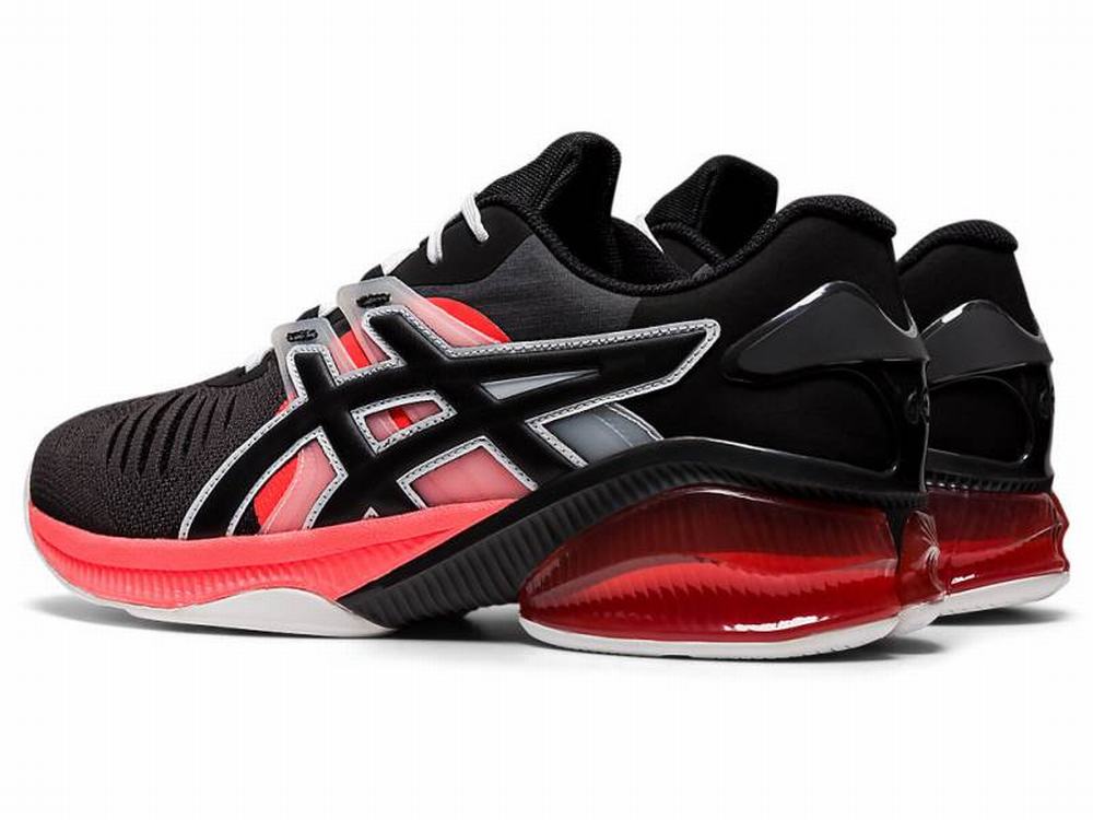 Asics GEL-QUANTUM INFINITY JIN Men's Sneakers Black / Orange | LQC789413