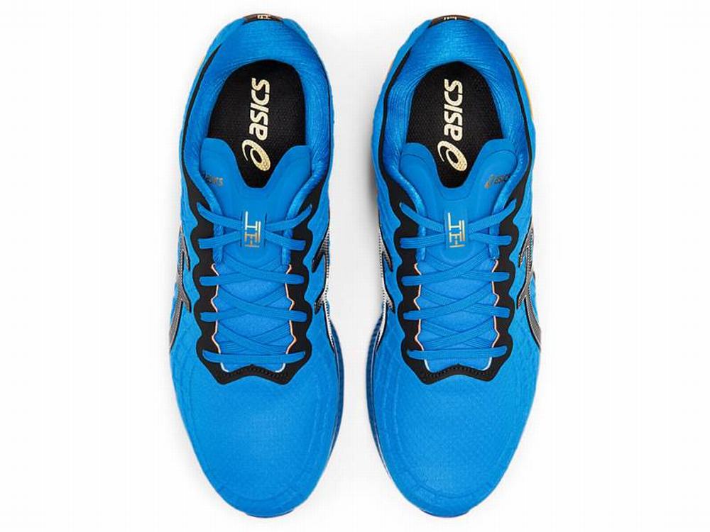 Asics GEL-Quantum Infinity Men's Sneakers Black / Blue | ARF245761