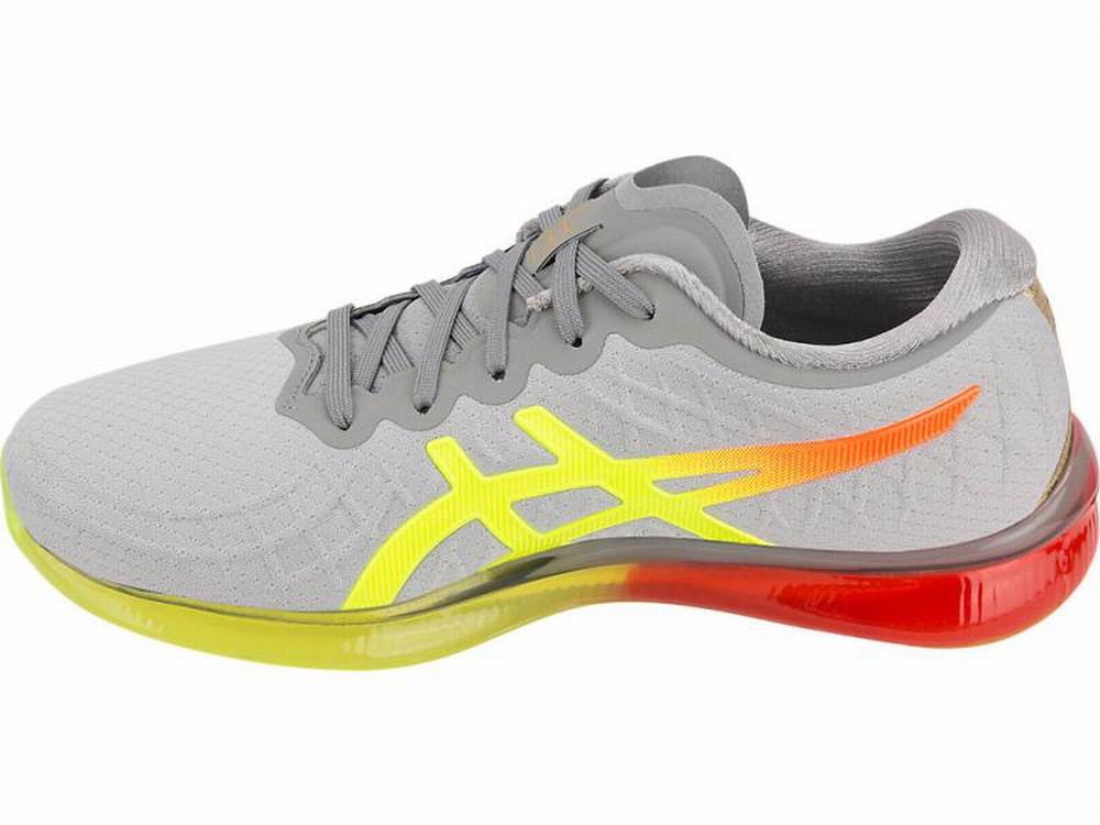 Asics GEL-Quantum Infinity Women's Sneakers Grey / Coral | XLB798234