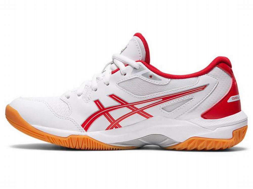 Asics GEL-ROCKET 10 Women's Volleyball Shoes White / Red | BWE605743