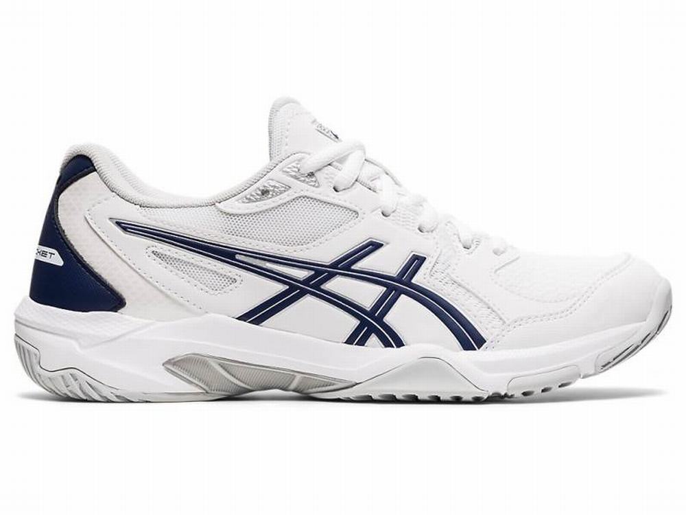 Asics GEL-ROCKET 10 Women's Volleyball Shoes Navy / White | WEF201675