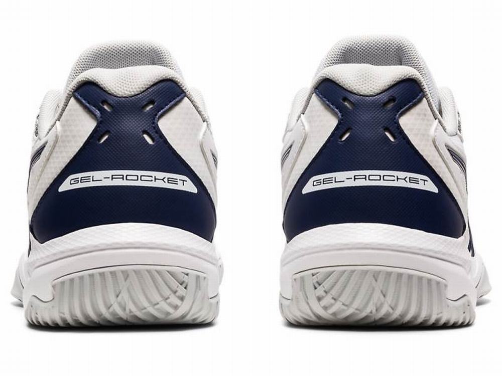 Asics GEL-ROCKET 10 Women's Volleyball Shoes Navy / White | WEF201675