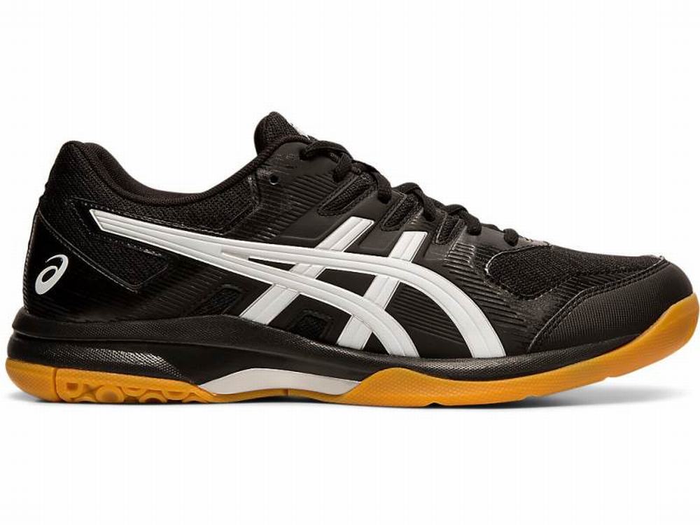 Asics GEL-ROCKET 9 Men's Volleyball Shoes Black / White | MGD720945