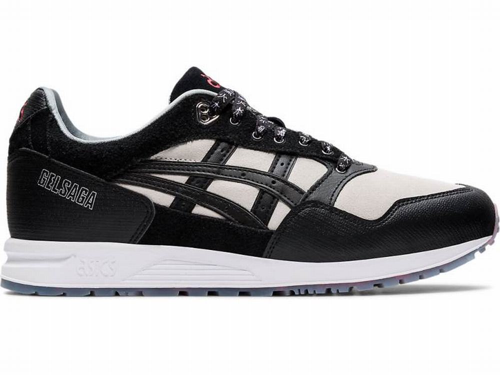 Asics GEL-SAGA Men's Sneakers Black | JOZ721453