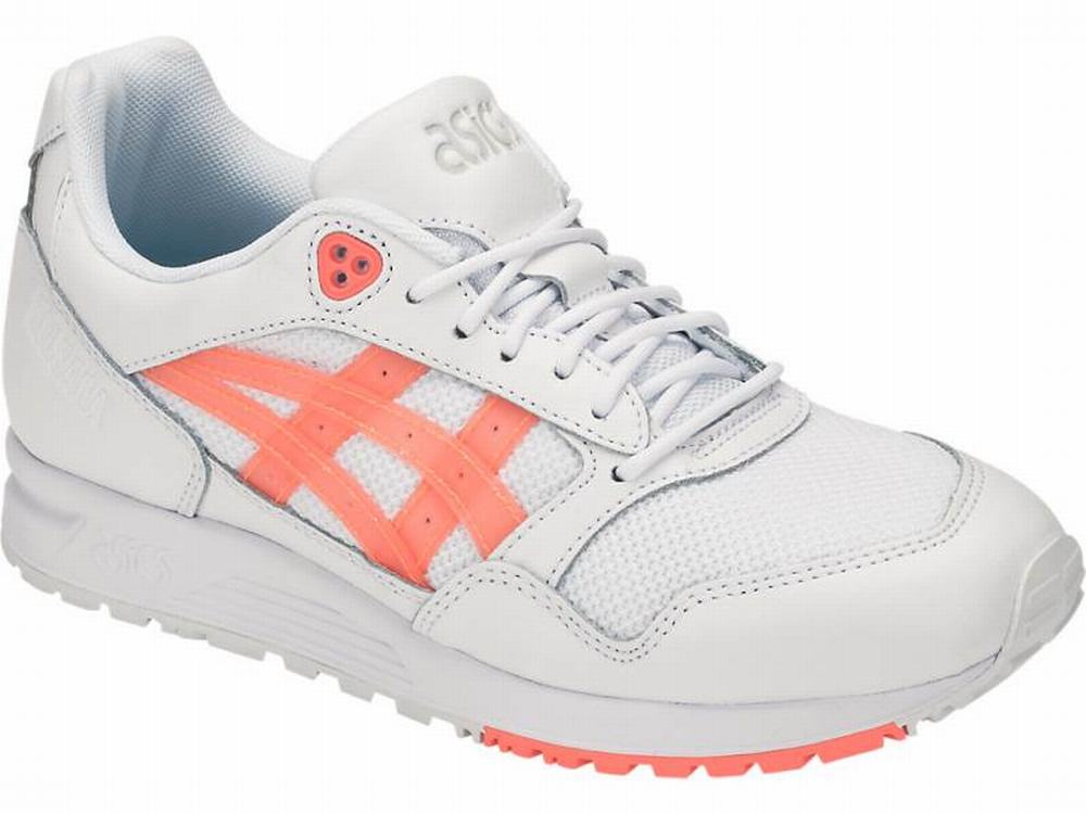 Asics GEL-SAGA Women's Sneakers White / Orange / Coral | MBG896170