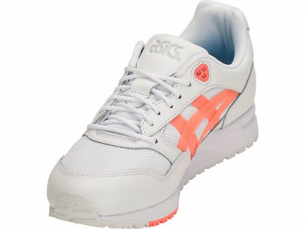 Asics GEL-SAGA Women's Sneakers White / Orange / Coral | MBG896170