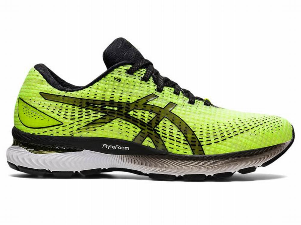 Asics GEL-SAIUN Men's Running Shoes Yellow / White / Silver | ZGE305861