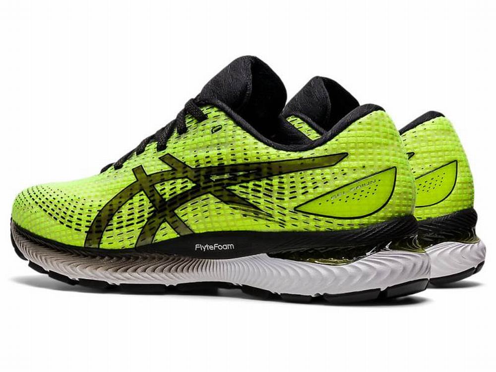 Asics GEL-SAIUN Men's Running Shoes Yellow / White / Silver | ZGE305861