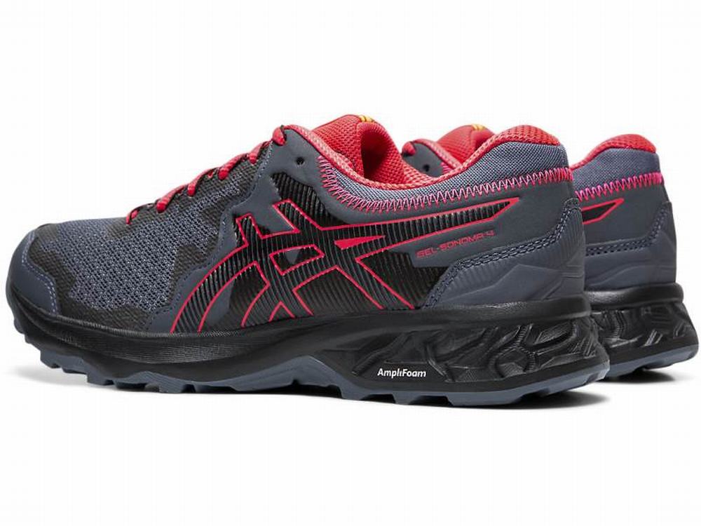 Asics GEL-SONOMA 4 Women's Trail Running Shoes Black / Grey | GKN539120