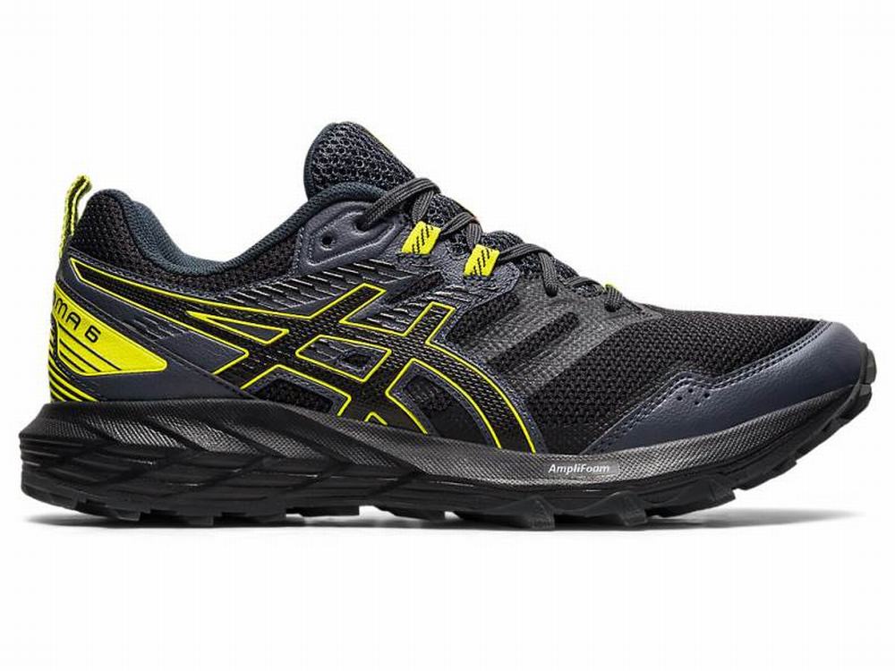 Asics GEL-SONOMA 6 Men\'s Trail Running Shoes Grey | EOM604527